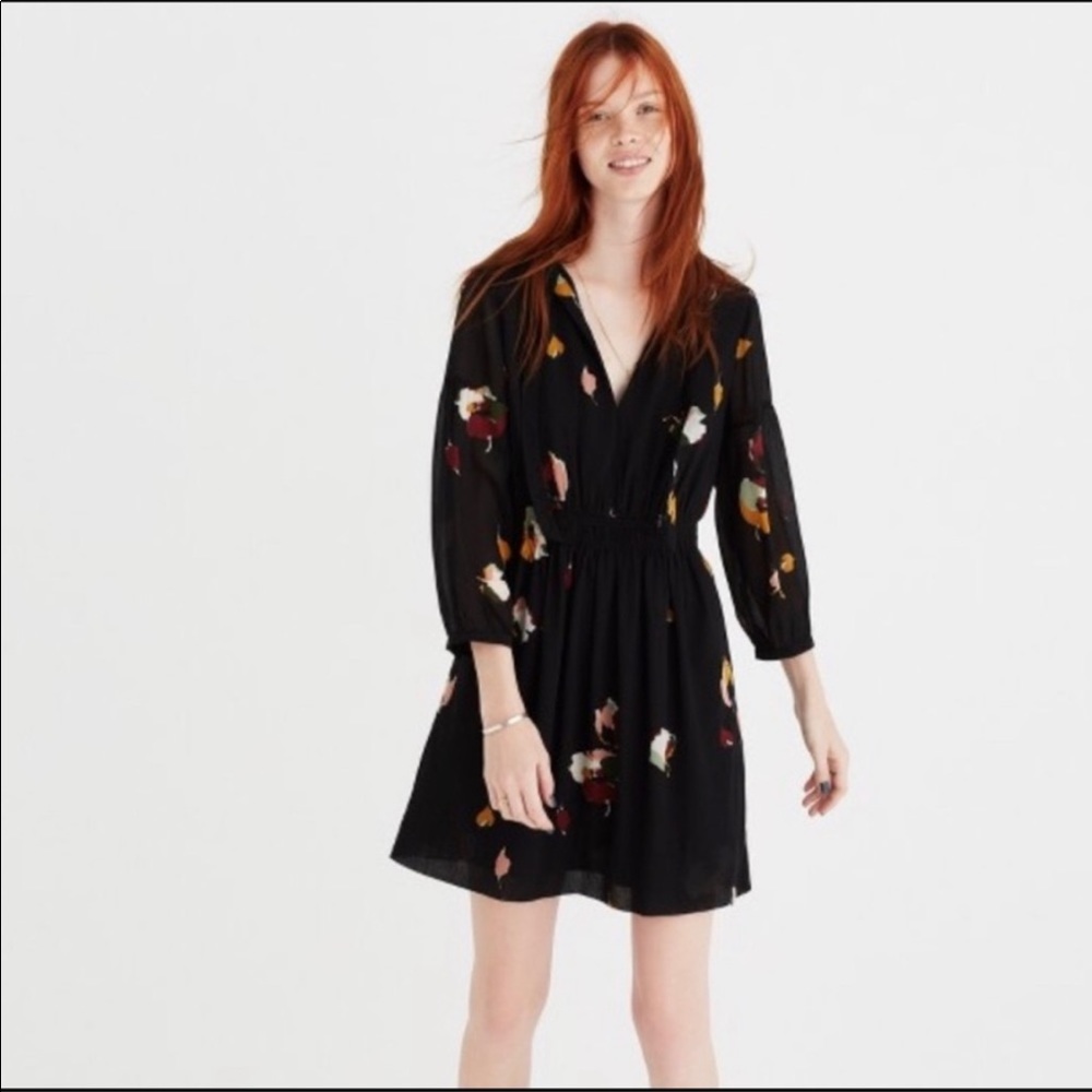 Madewell floral dress